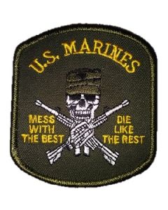 Mess With the Best Marine Patch