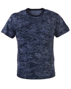 Midnight Navy Blue Digital TShirt