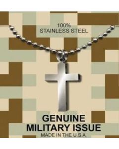 US GI Military Issue Cross Necklace