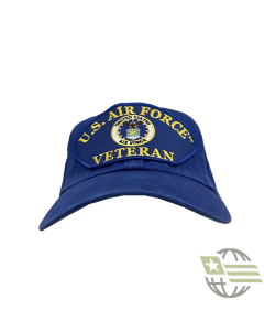 US Air Force Veteran Military Patch Cap