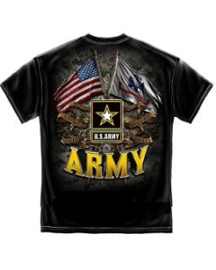 Army T Shirt - Double Flag