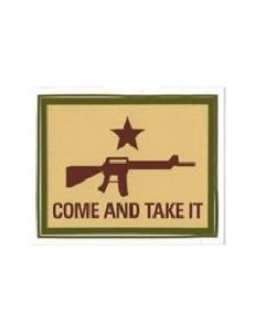 Come and Take It Morale Decal