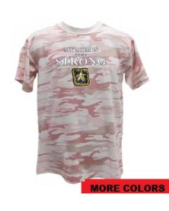 Kids My Mom is Army Strong T-Shirt