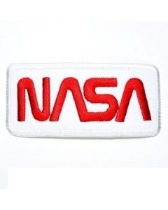 NASA Space Patch Red & White