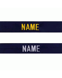 Kids Navy Blue Name Tape