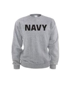 US Navy Military Physical Training PT Crewneck Sweatshirt