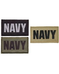 NAVY Block - Velcro Military Patch