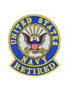 Navy Retired Patch
