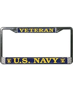 US Navy Veteran License Plate Frame
