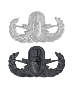 Senior EOD Badge - Silver or Black