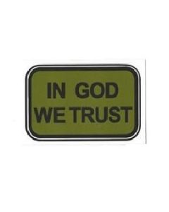 In God We Trust Morale Decal