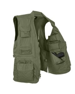 Olive Green Concealed Carry Vest