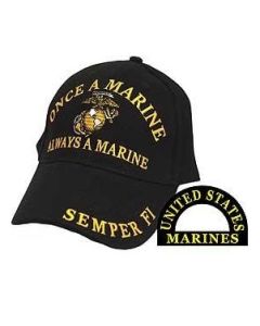 Once a Marine Always a Marine Baseball Cap