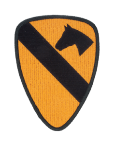 US GI 1st Cavalry Division Patch - Full Color 