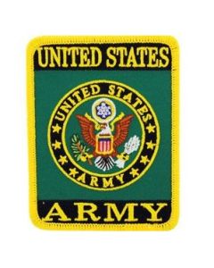 US Army Logo Rectangle Patch