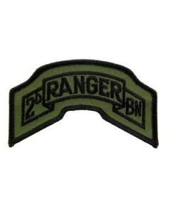 2nd Ranger Battalion Scroll Patch