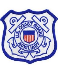 Blue & White U.S. Coast Guard Auxiliary Patch