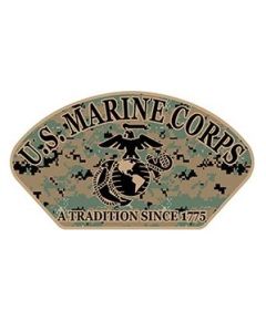 US Marine Corps Tradition Since 1775 Patch - Woodland Digital Camo