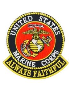 USMC Marine Logo - Always Faithful Patch