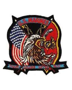 USMC These Colors Never Run Patch
