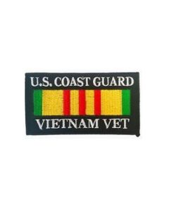 USCG Vietnam Veteran Patch with Service Ribbon