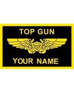 Custom Top Gun Name Tag