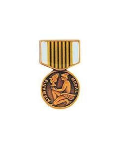 Airmans Medal Hat Pin