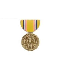 American Defense Medal Hat Pin