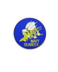 United States Navy Seabees Lapel Pin