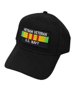 Navy Vietnam Veteran w/Ribbons Ball Cap
