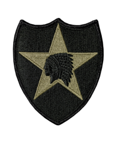 2nd Infantry Division Scorpion Patch with Fastener