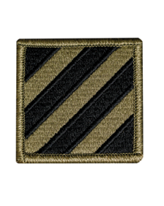 3rd Infantry Division Scorpion OCP Patch with Fastener