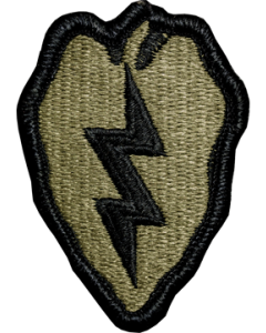 25th Infantry Division Scorpion Patch with Fastener