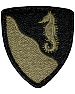 36th Engineer Group Scorpion Patch with Fastener