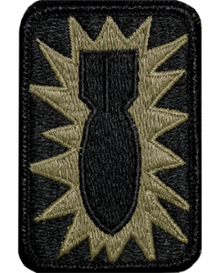 52nd Ordnance Group Scorpion Patch with Fastener