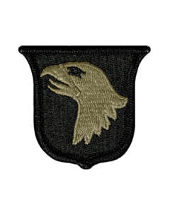101st Airborne Division Scorpion OCP Patch w/ Fastener