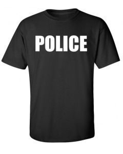 POLICE T-Shirts - Double Sided