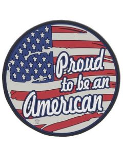 Proud to Be an American PVC Morale Patch