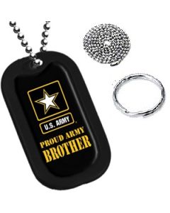 Proud Army Brother Dog Tag 