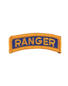 Royal Blue and Gold Ranger Patch