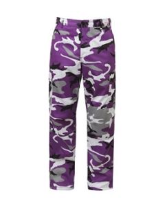 6-Pocket Purple Camo Pants