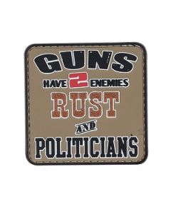Rust and Politicians PVC Morale Patch