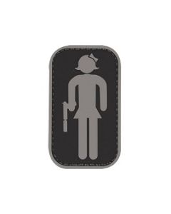 Tactical Restroom Girl PVC Patch