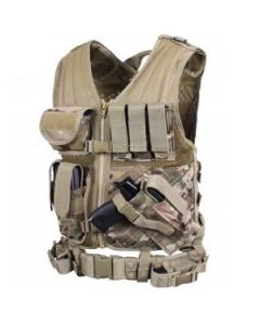 Rothco Multicam Cross Draw MOLLE Tactical Vest