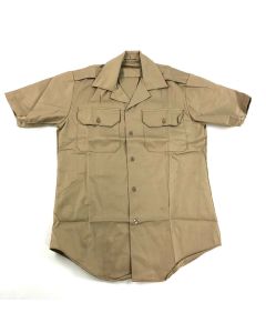 US Army Class B Short Sleeve Shirt- Khaki