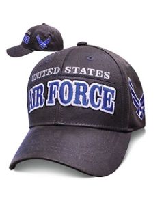 Air Force Badge of Honor Oilskin Baseball Cap