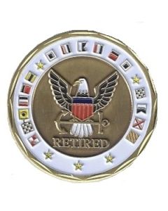U.S. Navy Retired Challenge Coin 