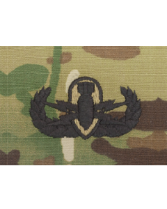 Scorpion Sew-on Army Basic Explosive Ordnance Disposal Badge