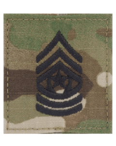 Scorpion Command Sgt Major Rank with Fastener