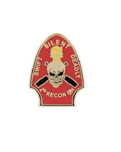 2nd Recon BN. Lapel Pin